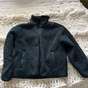 Athleta Black Textured Jacket